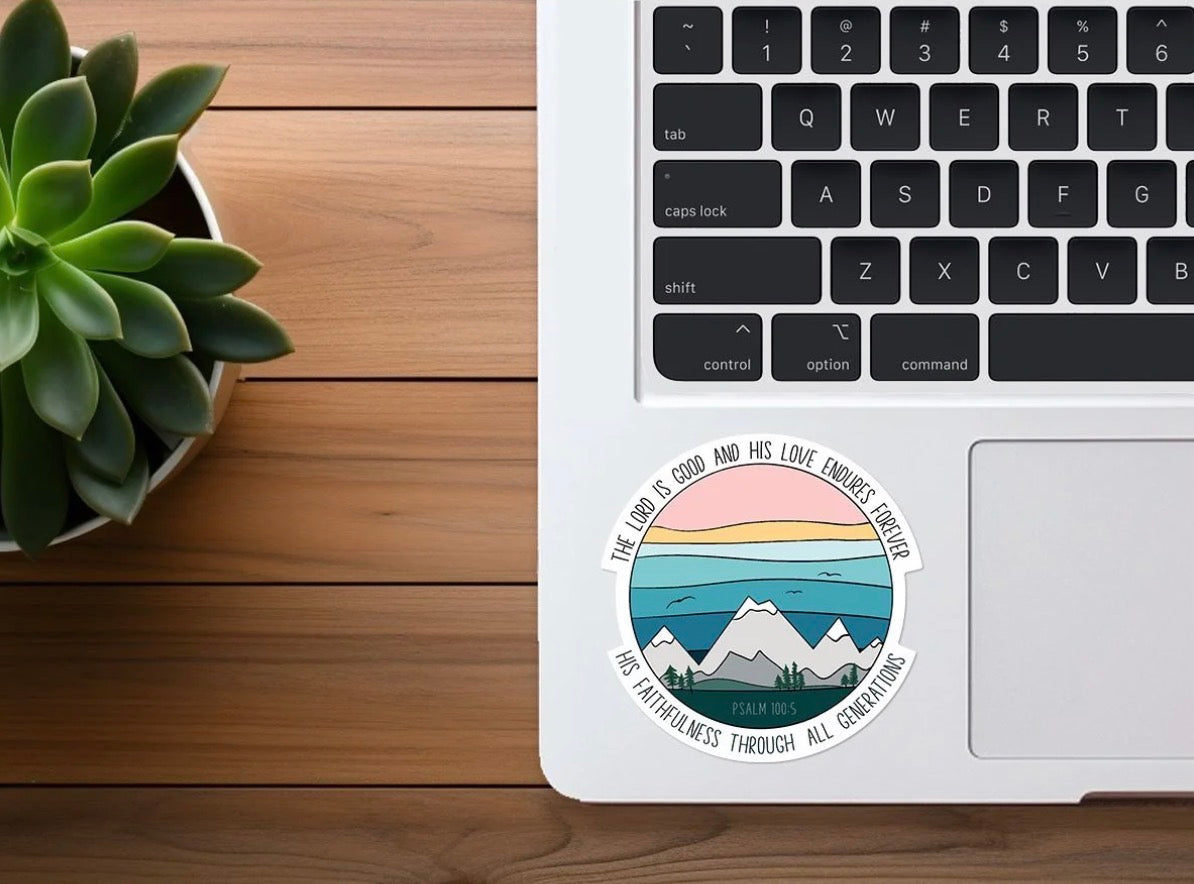 The Lord is Good Sticker