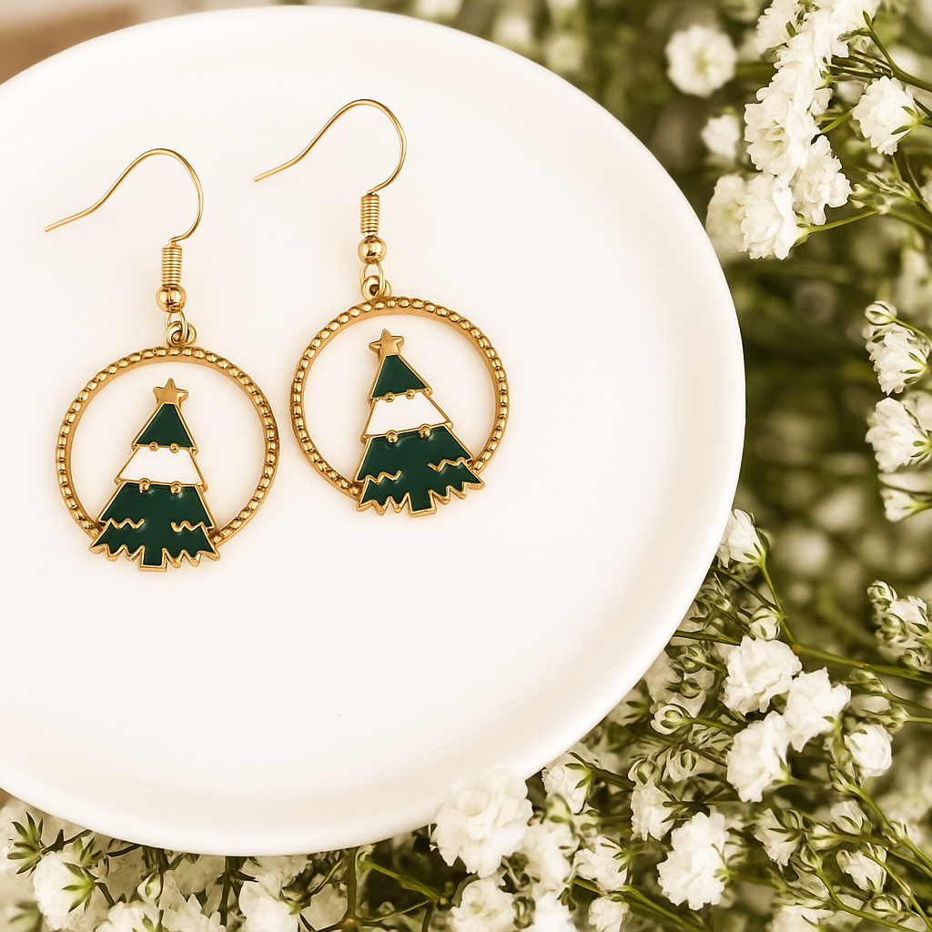 Adorable Christmas Earrings