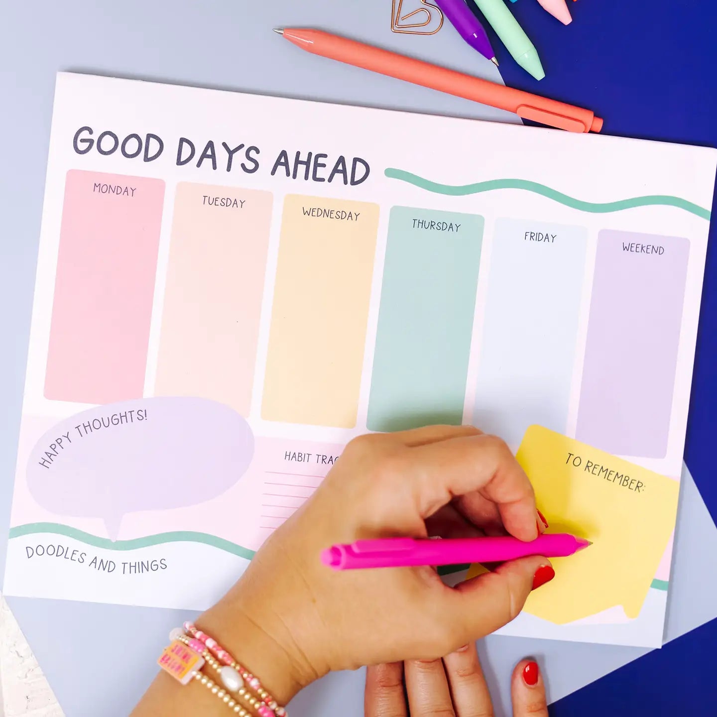 Good Days Ahead Notepad Planner