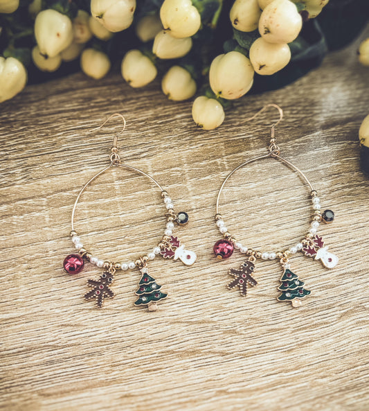Adorable Christmas Earrings