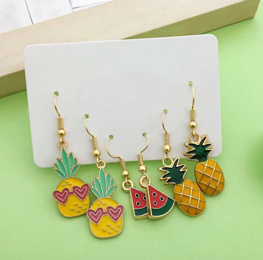 Adorable Summer Earring Set