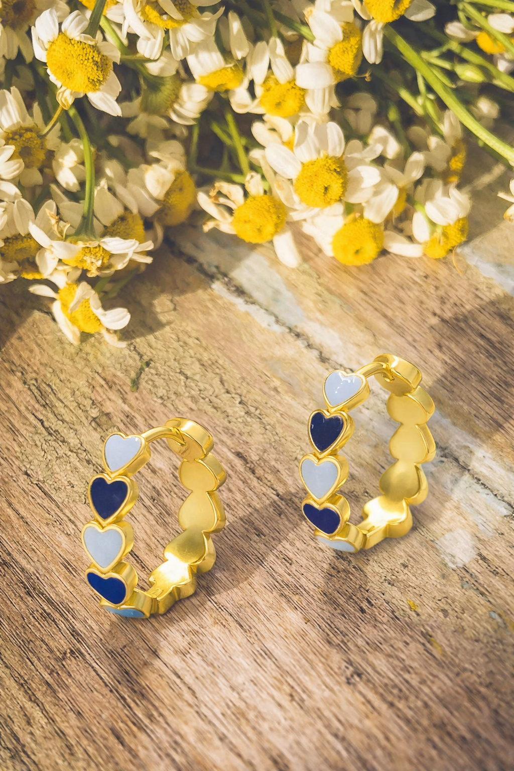 Adorable Blue Heart Huggies